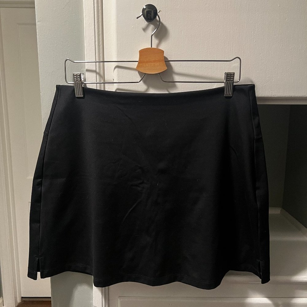 Girlfriend Collective Black Sport Skort